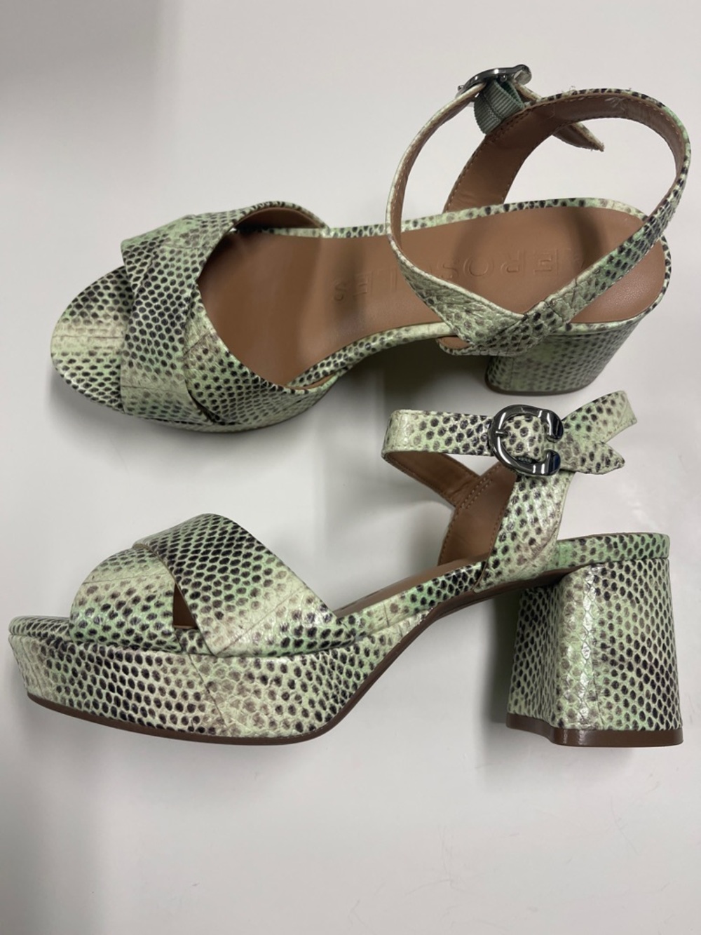 Aerosoles Block Heel Platform Sandals